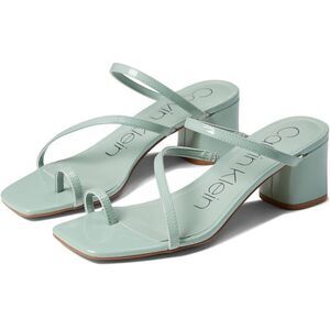 Calvin Klein Womens White Sandals Size 10M B43